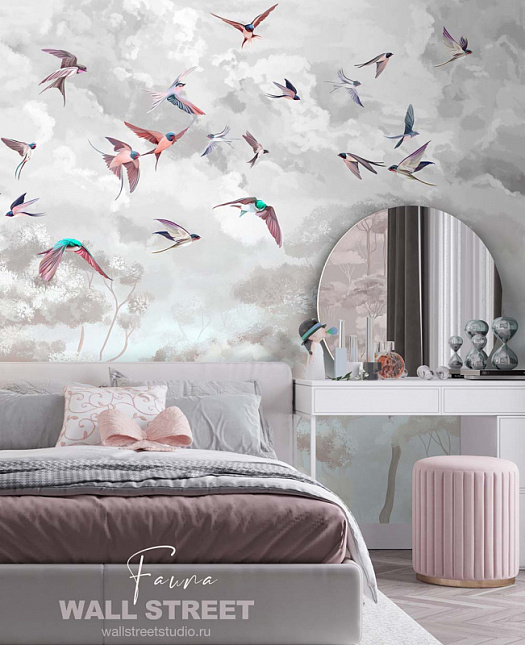 Фотообои в интерьере артикул Fauna 9, FAUNA, Wall street Фотообои в интерьере артикул Fauna 9, FAUNA, Wall street