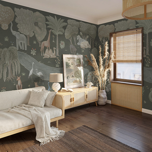 Фотообои в интерьере артикул NAIVE 4, TEENS, Factura