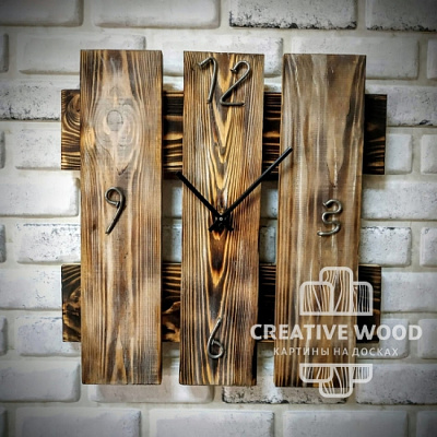 Картины 14, Часы, Creative Wood Картины 14, Часы, Creative Wood